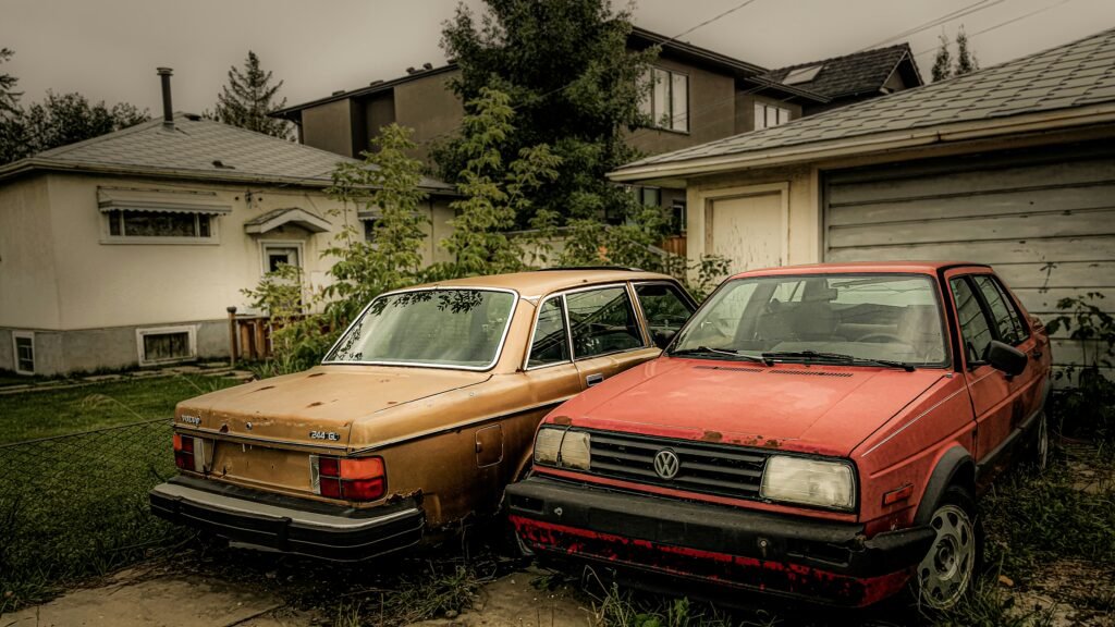 Junk car in Vancouver ready for sale and removal